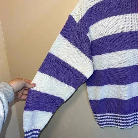 VINTAGE STRIPPED SWEATER - Picture 7 of 12